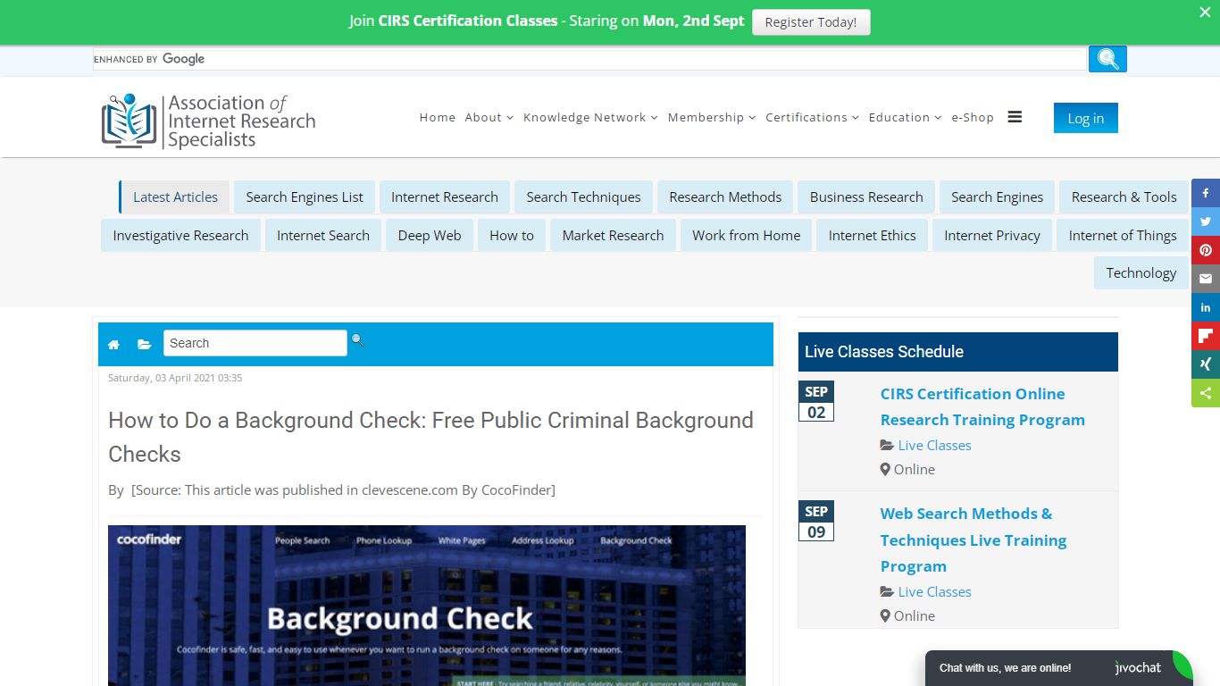 How to Do a Background Check: Free Public Criminal Background Checks